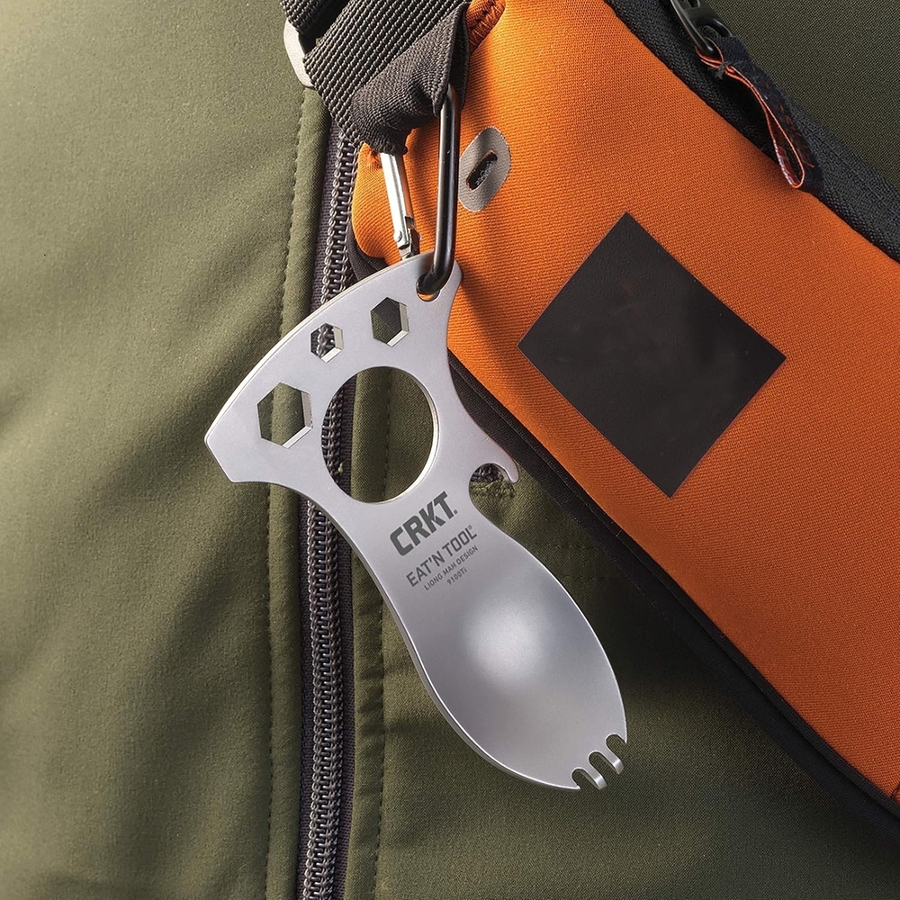 EAT'N TOOL TITANIUM Sleek Silver Multi-Tool